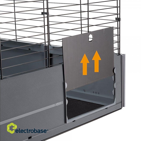 FERPLAST Multipla - Modular cage for rabbit or guinea pig - 107.5 x 72 x 50 cm image 8