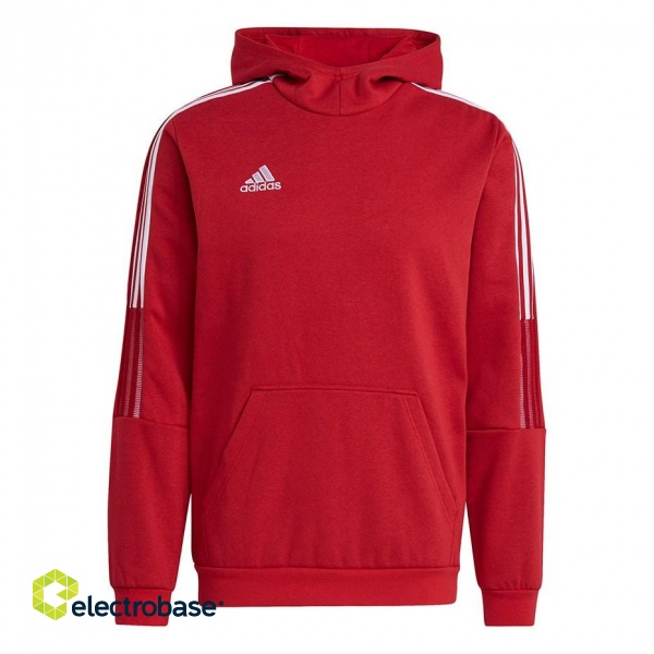 adidas Tiro 21 Men's Sweat Hoody Red GM7353