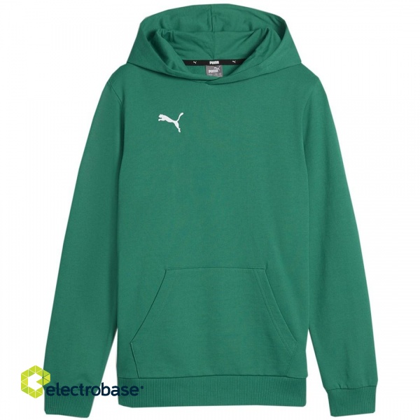 Puma Team Goal Casuals Hoddy Sweatshirt green 658619 05 164cm