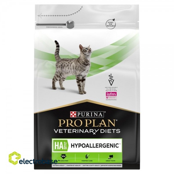 PURINA Pro Plan Veterinary Diets Feline HA St/Ox Hypoallergenic - Dry Cat Food - 3,5 kg