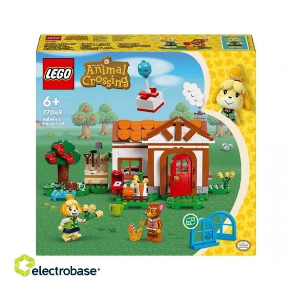 LEGO ANIMAL CROSSING 77049 Isabelle's House Visit фото 1