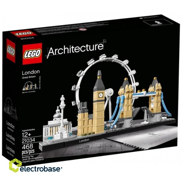 LEGO ARCHITECTURE 21034 LONDON paveikslėlis 1