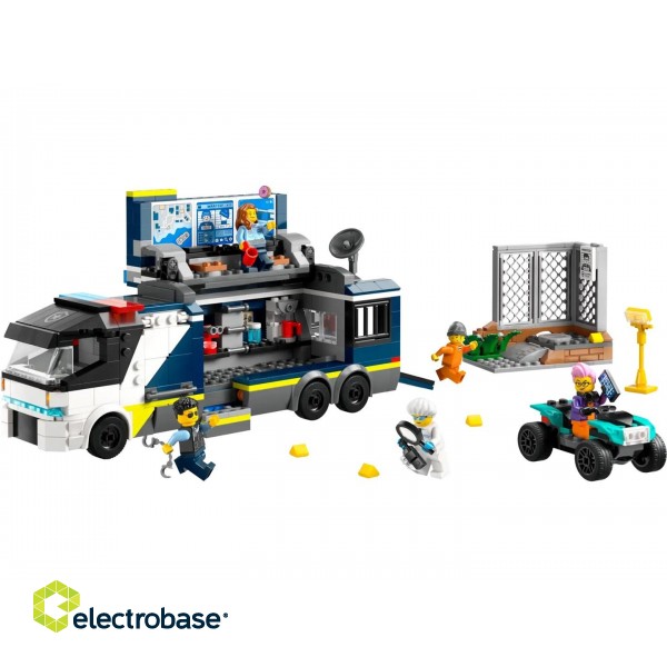 LEGO CITY 60418 POLICE MOBILE CRIME LAB TRUCK image 3