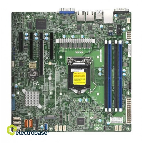 Motherboard SUPERMICRO X12STL-F Intel Xeon E-2300 C252 LGA-1200 (Socket H5) micro ATX (MBD-X12STL-F-B) Bulk