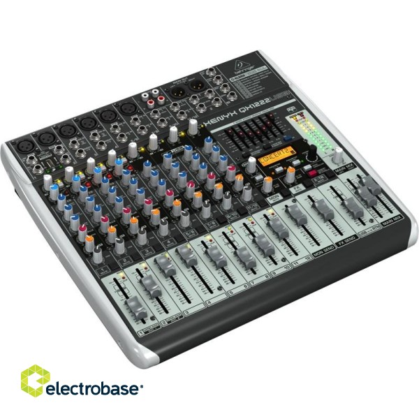 Behringer QX1222USB audio mixer 16 channels фото 3