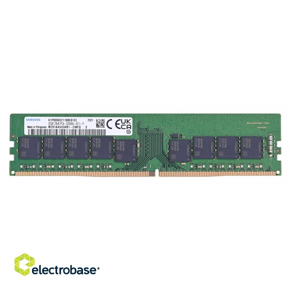 Samsung M391A4G43AB1-CWE memory module 32 GB 1 x 32 GB DDR4 3200 MHz ECC paveikslėlis 3