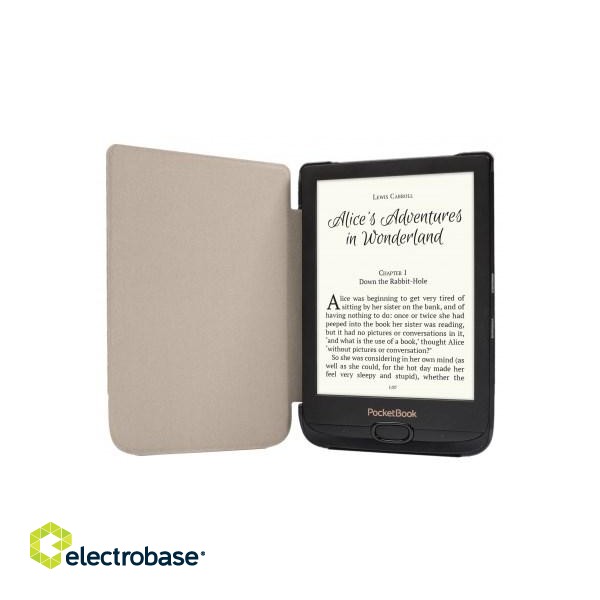 PocketBook WPUC-627-S-LB e-book reader case 15.2 cm (6") Folio Brown paveikslėlis 7
