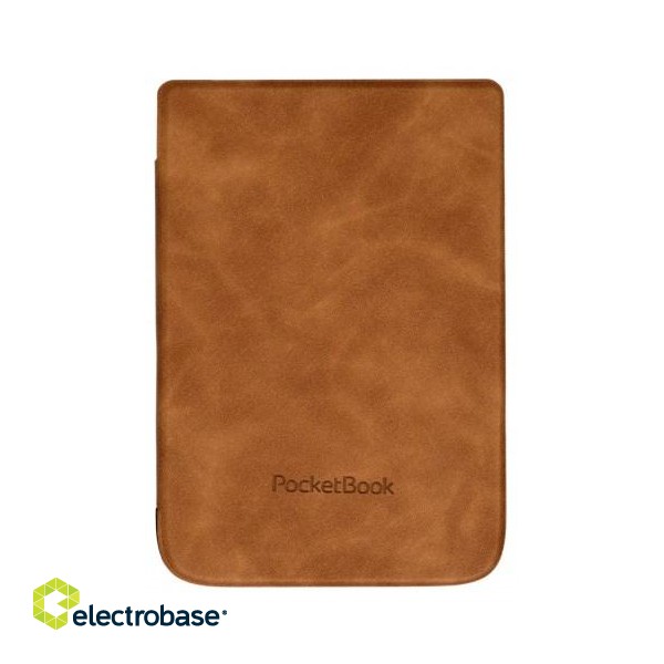 PocketBook WPUC-627-S-LB e-book reader case 15.2 cm (6") Folio Brown paveikslėlis 1