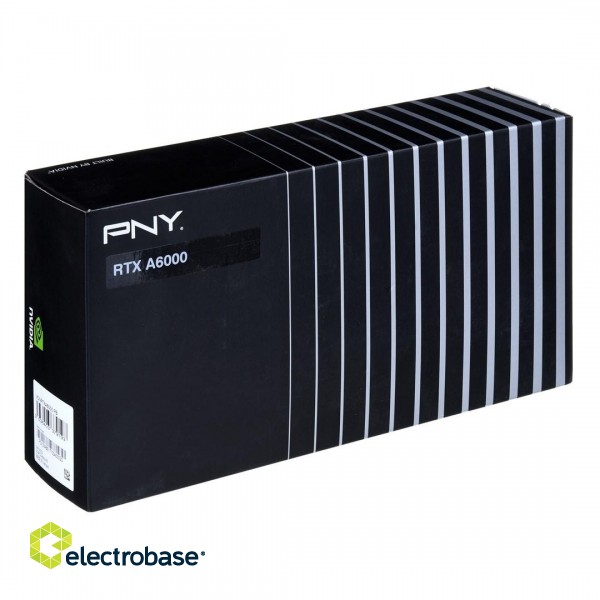 PNY VCNRTXA6000-PB graphics card NVIDIA RTX A6000 48 GB GDDR6 paveikslėlis 7