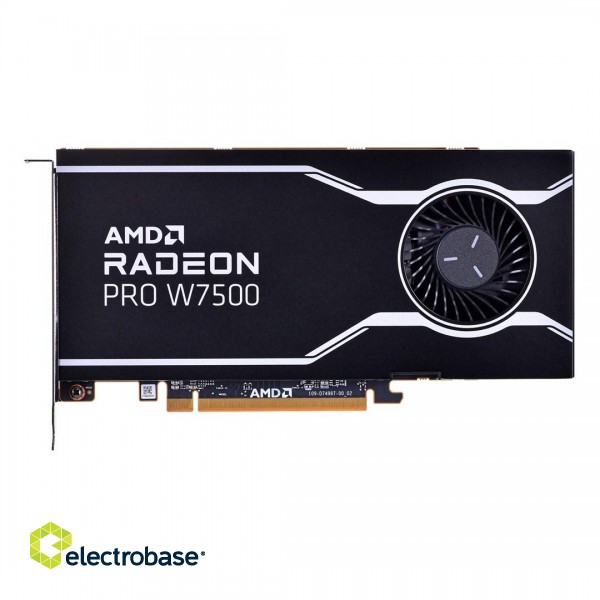 Karta graficzna AMD Radeon Pro W7500 8GB GDDR6, 4x DisplayPort 2.1, 70W, PCI Gen4 x8 image 1