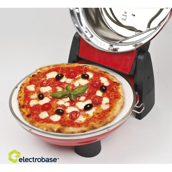 G3 Ferrari Pizzeria Snack Napoletana pizza maker/oven 1 pizza(s) 1200 W Black, Red paveikslėlis 2