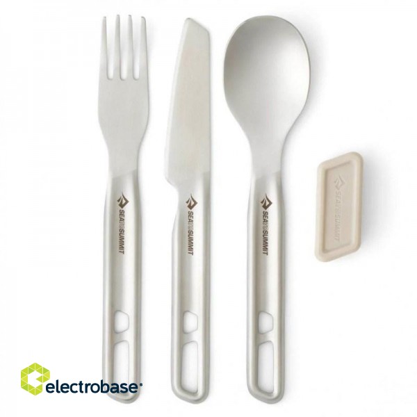 Sea To Summit Detour stainless steel cutlery set image 1