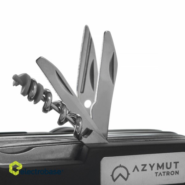 Pocket knife AZYMUT Tatron - 25 tools + belt pouch (HK20017BL) фото 4