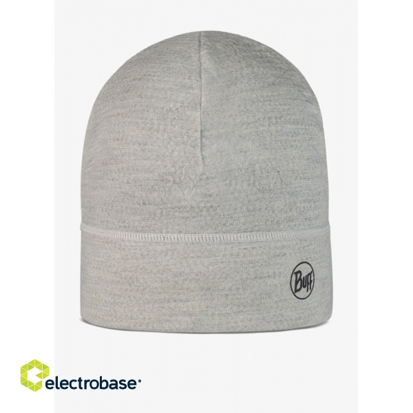 Buff Lightweight Merino Beanie - Grey фото 1