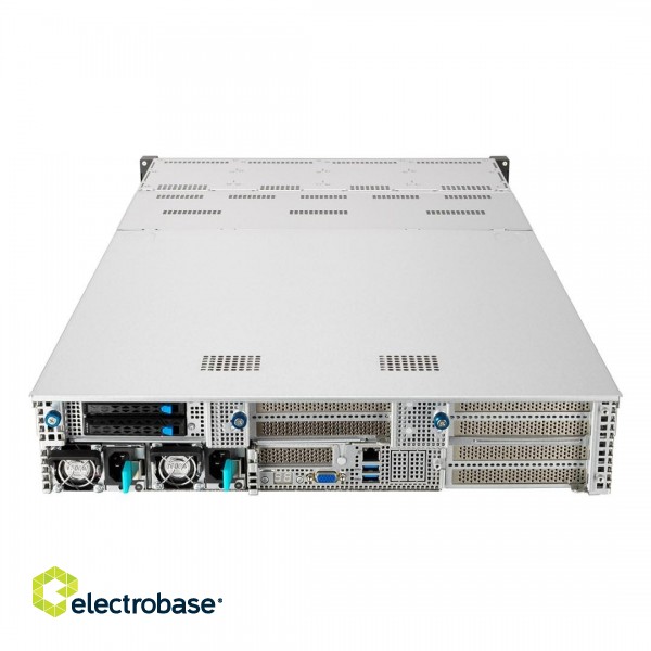 RACK server ASUS RS720A-E11-RS12 10G/2.4KW/8NVME/GPU/OCP (90SF01G5-M008P0) Grey paveikslėlis 7