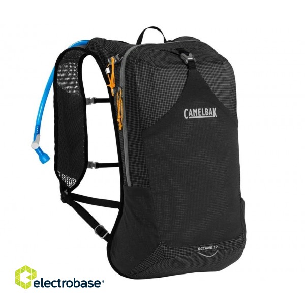 Backpack CamelBak Octane 12, Fusion 2L, Black/Apricot paveikslėlis 1