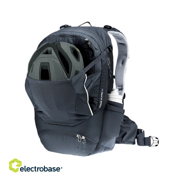 Bicycle backpack -Deuter Trans Alpine  24 black фото 6