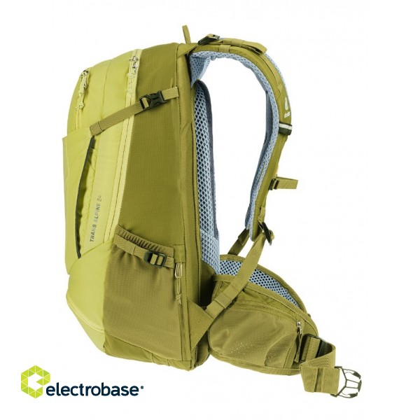 Bicycle backpack -Deuter Trans Alpine  24 Sprout-cactus image 6