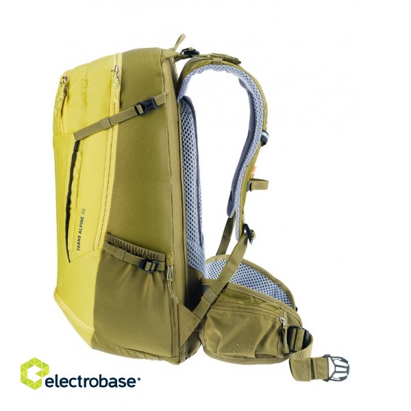 Bicycle backpack -Deuter Trans Alpine  30 Sprout- cactus image 2