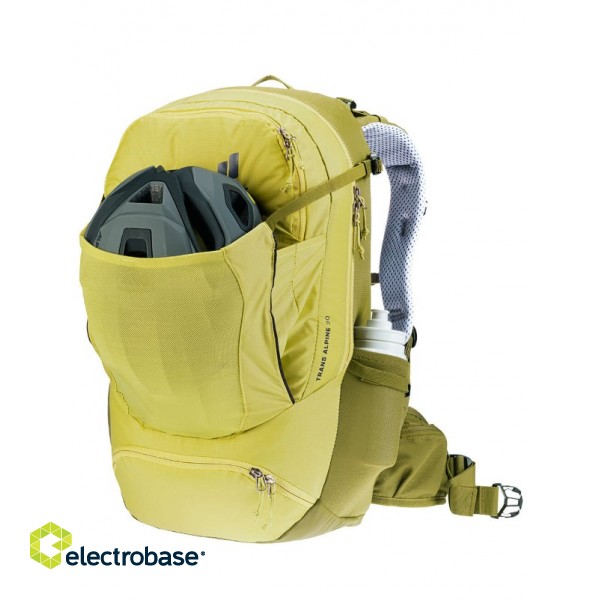 Bicycle backpack -Deuter Trans Alpine  30 Sprout- cactus image 8