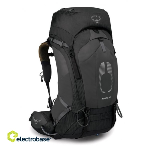 Men's Trekking Backpack Osprey Atmos  AG 50 Black L/XL image 3