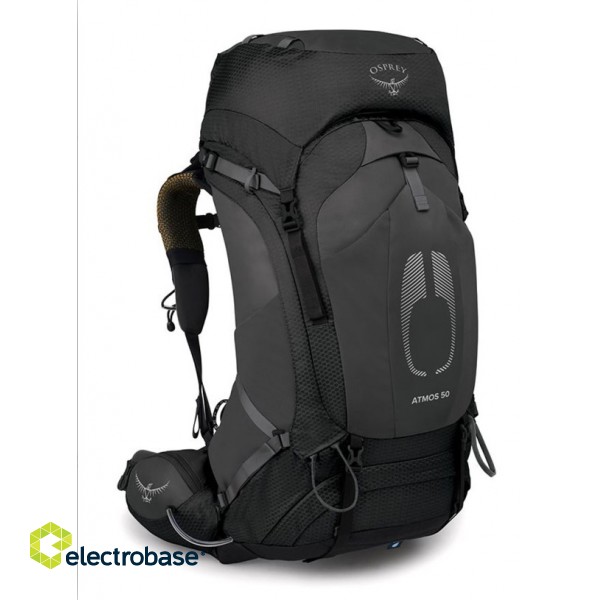 Men's Trekking Backpack Osprey Atmos  AG 50 Black L/XL фото 8