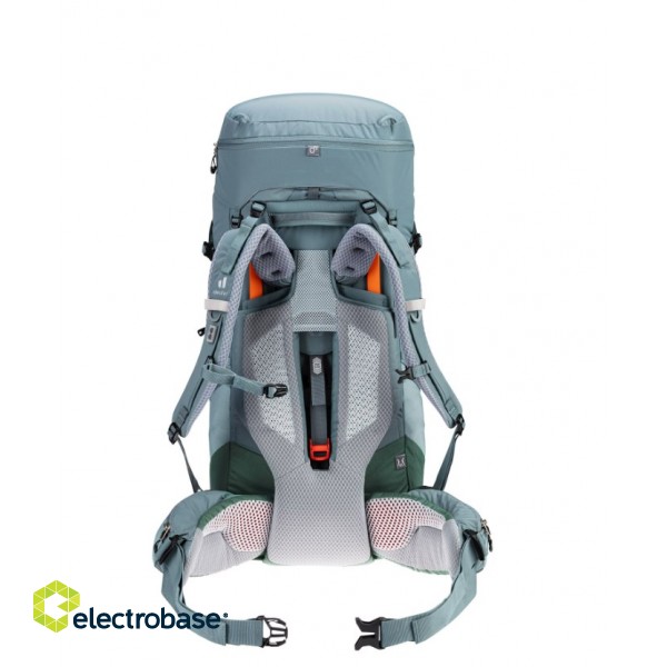 TREKKING BACKPACK DEUTER AIRCONTACT LITE 45 + 10 SL SHALE-IVY paveikslėlis 4