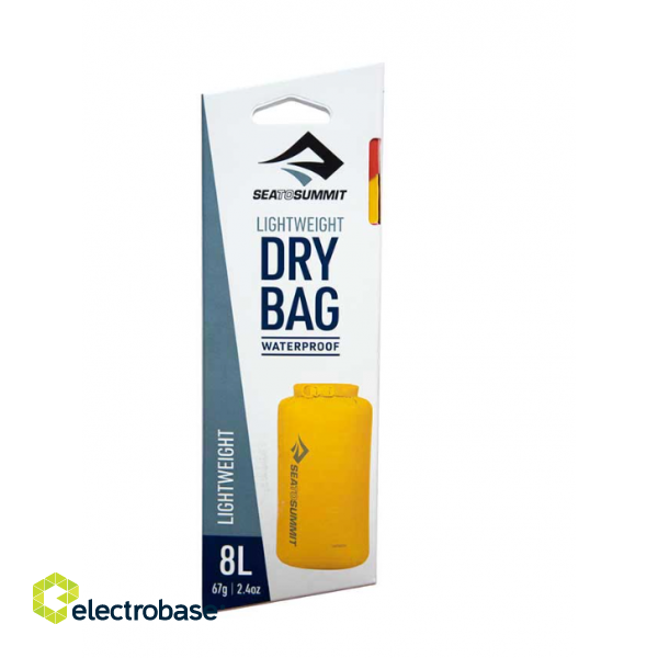 Waterproof bag SEA TO SUMMIT Lightweight Dry Bag 8 l Sulphur фото 2