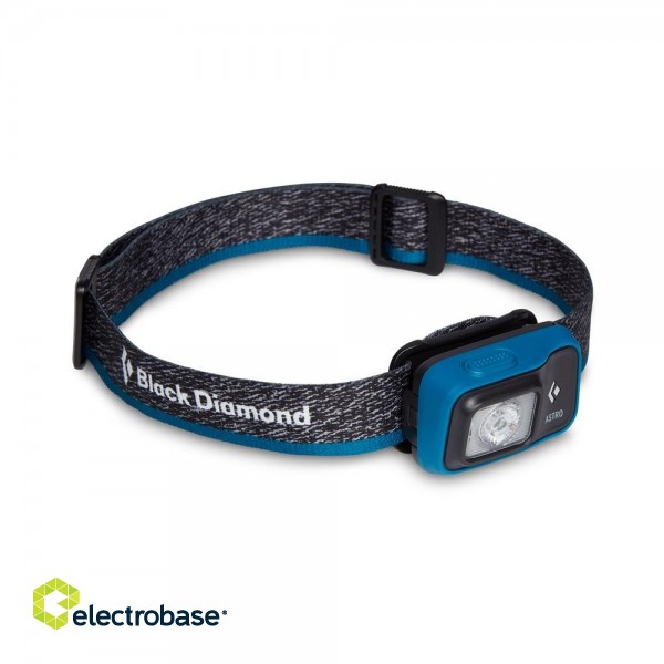 Black Diamond Astro 300 Black, Blue Headband flashlight image 1