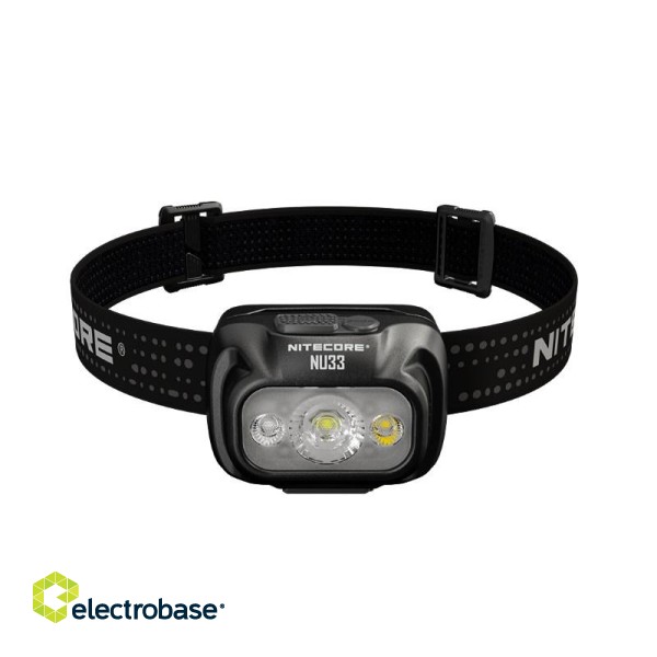 Nitecore NU33 Black Headband flashlight LED image 1