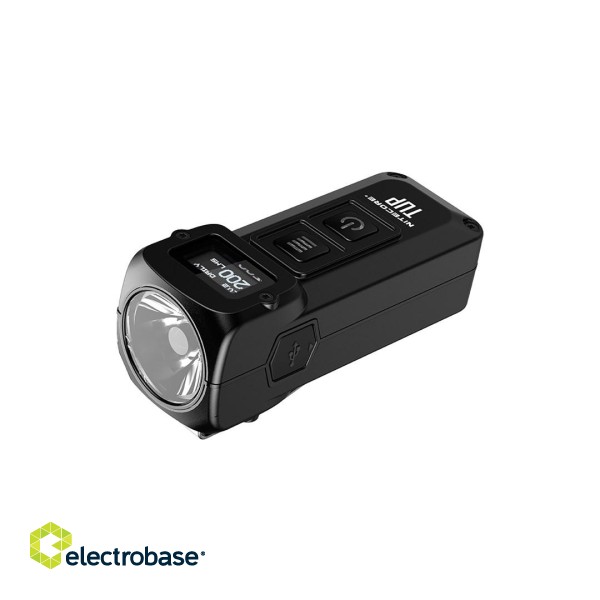 Nitecore TUP Black Hand flashlight LED image 3