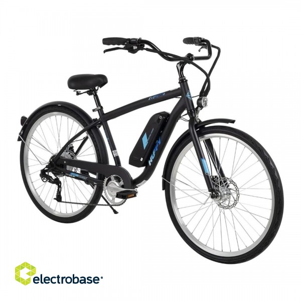 Electric bicycle Huffy Everett+ 27,5" Matte Black image 2