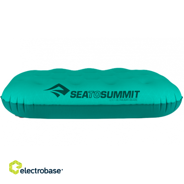 Sea to Summit Aeros Ultralight Deluxe Sea Foam Travel Inflatable Pillow image 1
