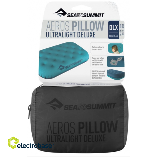 Sea To Summit Aeros Ultralight Pillow Deluxe Inflatable image 6