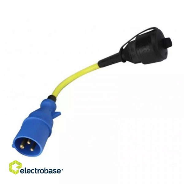 Cable/adapter VICTRON ENERGY 16A/250V Schuko/CEE (SHP307700220)