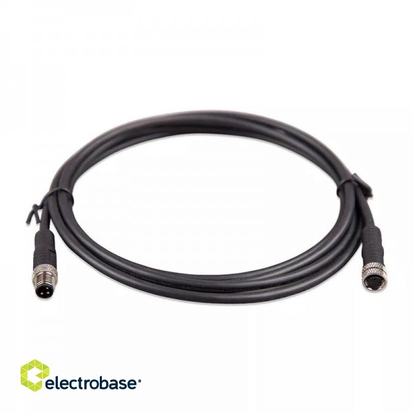 Victron Energy M8 3-pin round male/female cable 1 m