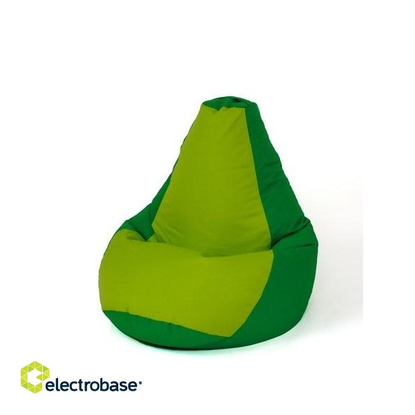 Sako bag pouffe Pear green-light green L 105 x 80 cm
