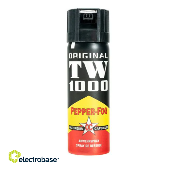 Pepper spray TW 1000 PEPPER-FOG 63 ml - cone/cloud image 1