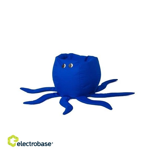 Octopus blue Sako bag pouffe L 80 x 80 cm image 1