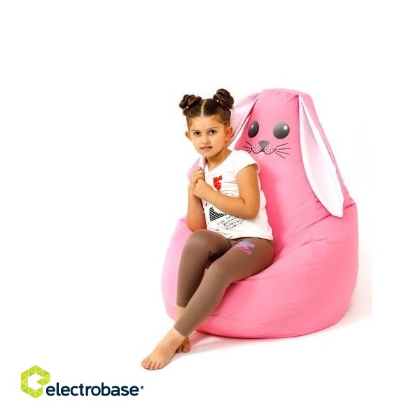 Sako bag pouf Rabbit pink XL 130 x 90 cm image 2