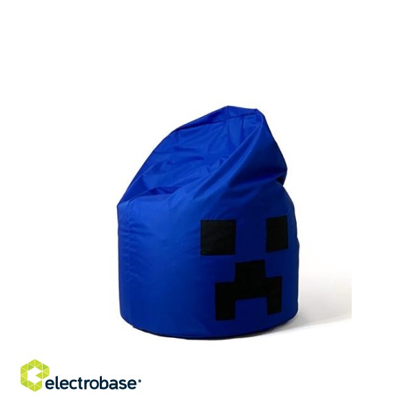 Sako bag pouffe Minecraft blue XXL 110 x 90 cm image 1