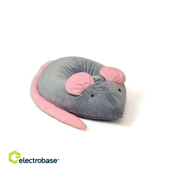 Sako bag pouffe Mouse grey-pink L 110 x 80 cm image 1