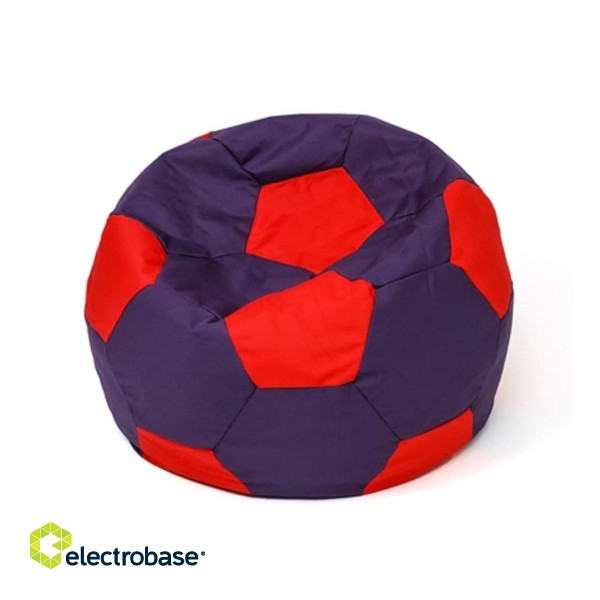 Sako ball pouffe purple-red L 80 cm