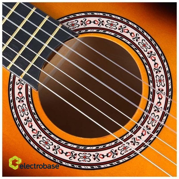 NN BD 36 - Classical 3/4 learning guitar for children SUNBURST paveikslėlis 8