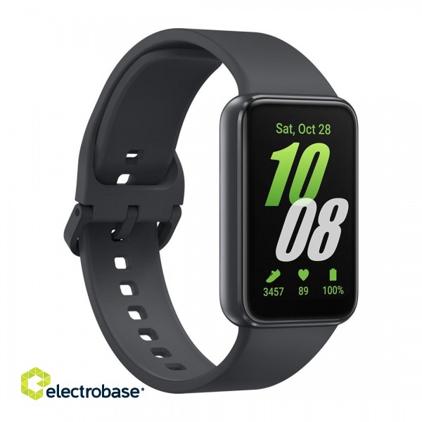 Samsung SM-R390NZAAEUE smartwatch / sport watch 4.06 cm (1.6") AMOLED Digital 256 x 402 pixels Touchscreen Grey paveikslėlis 3