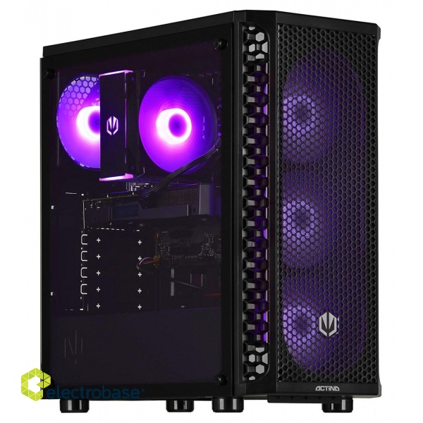 Actina 5901443388890 PC AMD Ryzen™ 5 5700X3D 32 GB DDR4-SDRAM 1 TB SSD AMD Radeon RX 7700 XT Midi Tower Black image 1