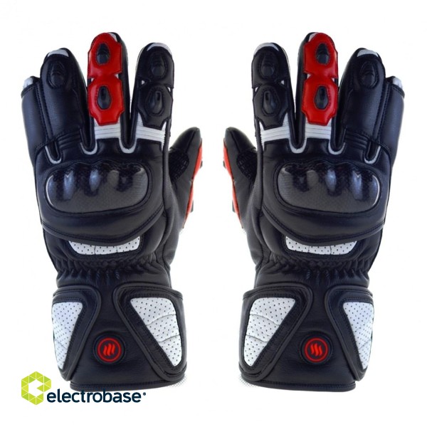 GLOVII HEATED MOTORCYCLE GLOVES L, GDBL image 1