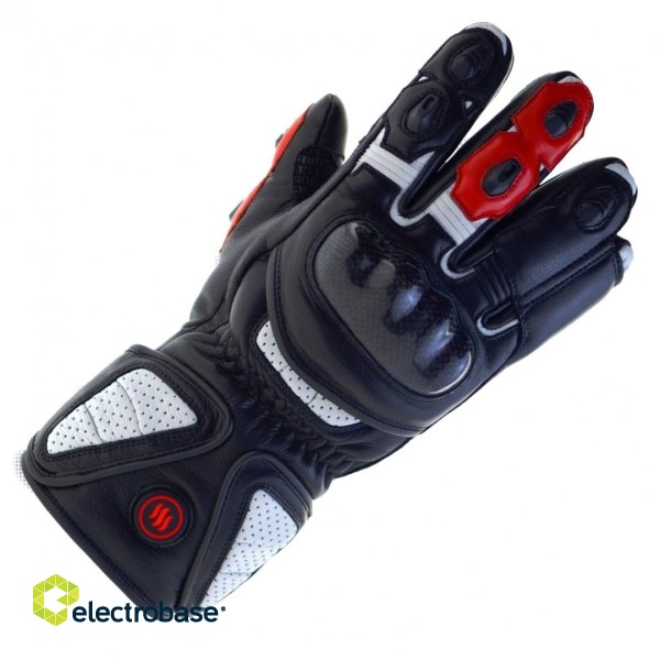 GLOVII HEATED MOTORCYCLE GLOVES L, GDBL фото 2