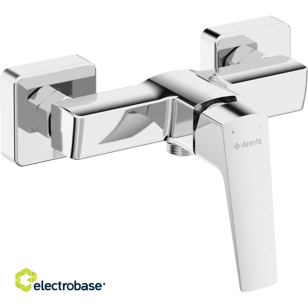 Wall-mounted shower mixer