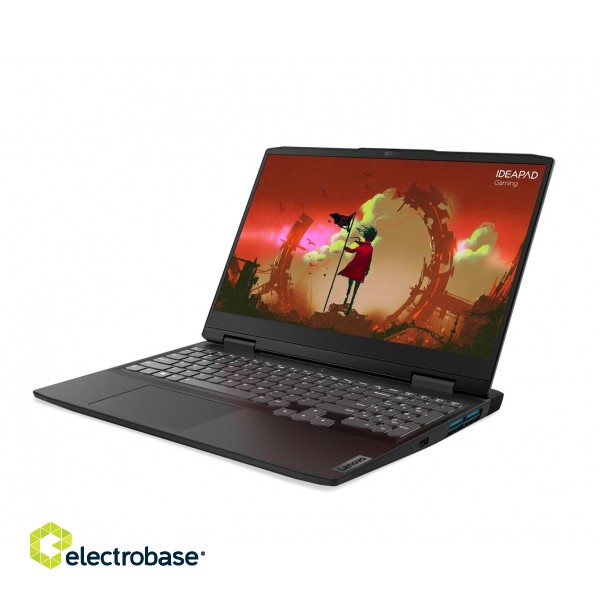 Lenovo IdeaPad Gaming 3 Laptop 39.6 cm (15.6") Full HD AMD Ryzen™ 7 7735HS 16 GB DDR5-SDRAM 512 GB SSD NVIDIA GeForce RTX 3050 Wi-Fi 6 (802.11ax) NoOS Grey image 3